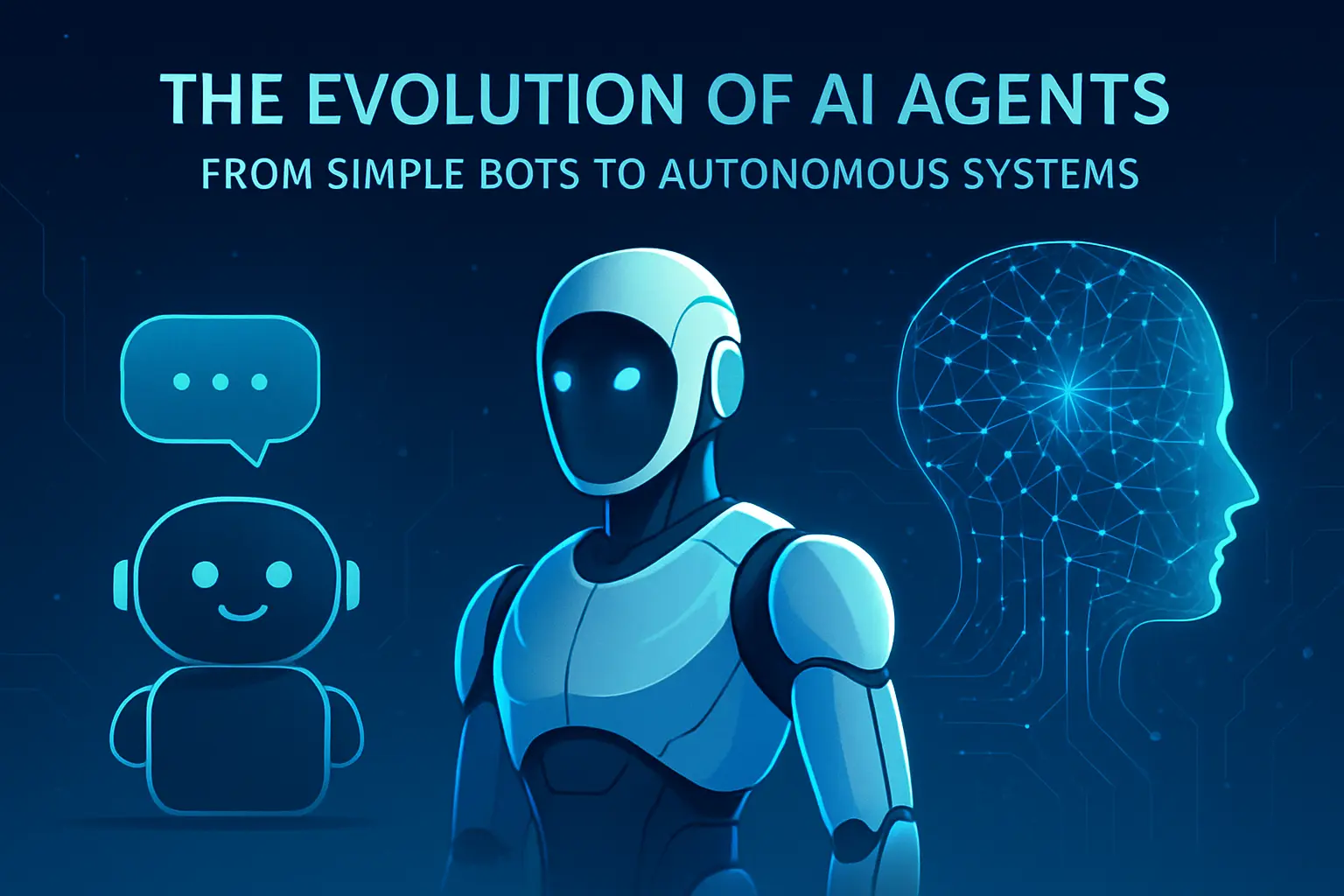 The Evolution of AI Agents: From Simple Bots to Autonomous Systems